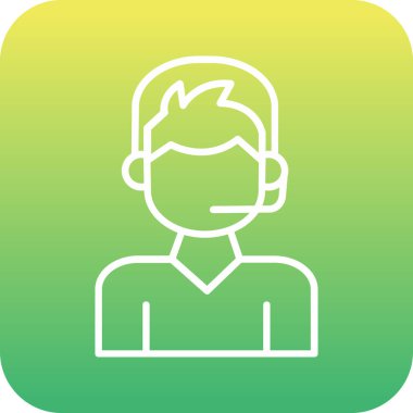 Modern insanın vektör çizimi