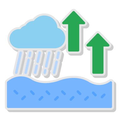 Hava tahmini. Web simgesi