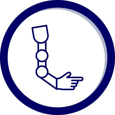 el simgesi vektör illüstrasyonu