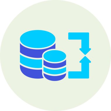 veritabanı simgesi çizimi