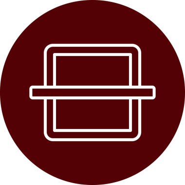 Dizüstü bilgisayar simgesi vektör çizimi