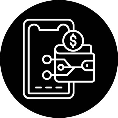 para simgesi vektör illüstrasyonu