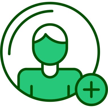 Hemşire simgesi, basit bir çizim