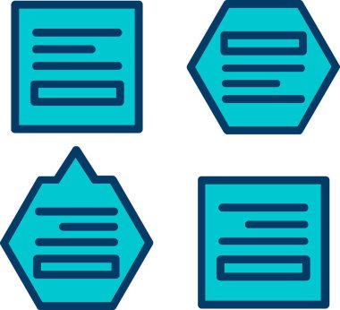 Modern eğitim ikonunun vektör illüstrasyonu