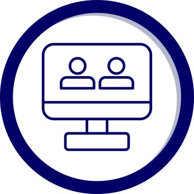 seo modern simgesinin vektör illüstrasyonu