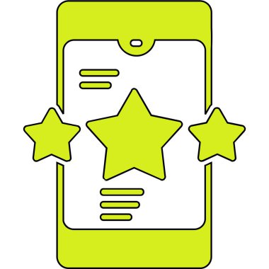 mobil simge vektör illüstrasyonu