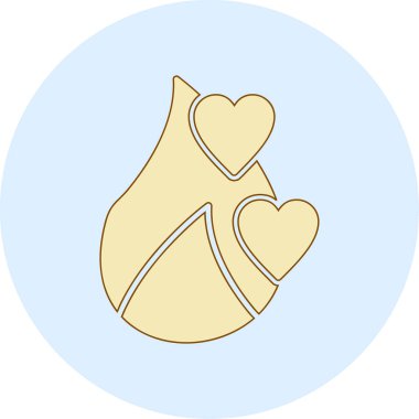 Vektör illüstrasyonu, simge ögesi arkaplanı