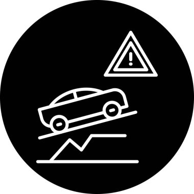 Kişisel ve ticari kullanım için vektör çökme simgesi...