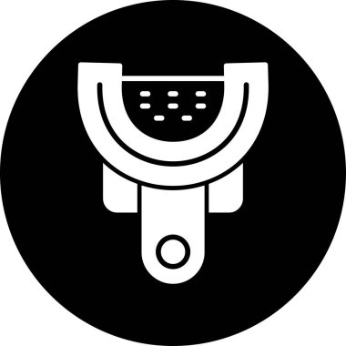 Bir b eksikliği simgesinin vektör çizimi