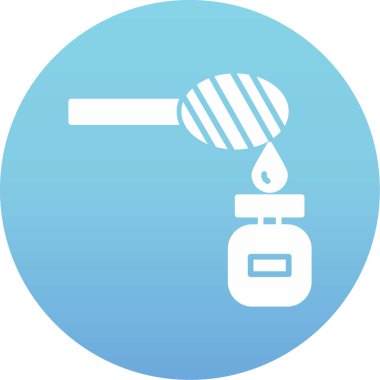 Gaz simgesinin vektör illüstrasyonu