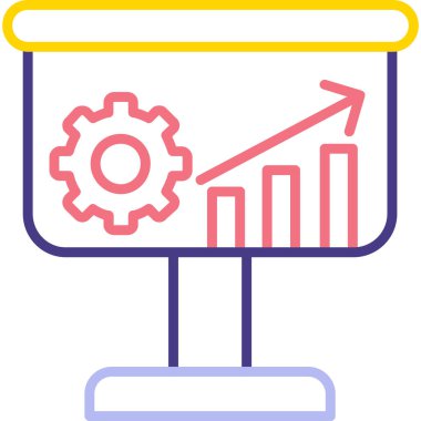 Analiz et. Web simgesi basit tasarım