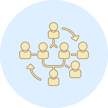 Ağ üzerindeki seo simgesinin vektör illüstrasyonu