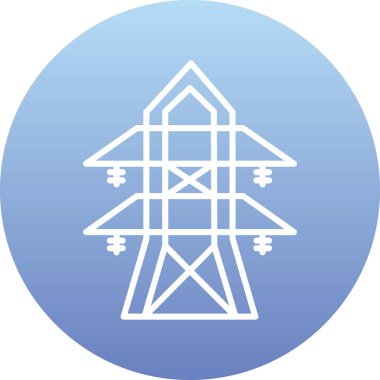 Ağaç simgesinin vektör illüstrasyonu