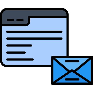 e- posta ileti simgesi