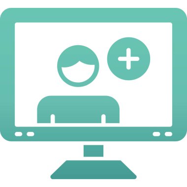 Kullanıcı günlüğü web simgesi, vektör illüstrasyonu