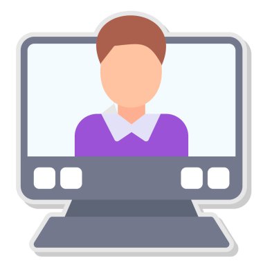 Çevrimiçi konferans. Basit tasarım