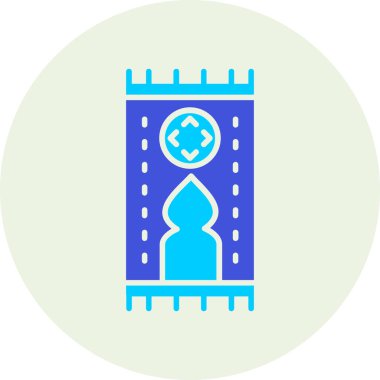 Bir fener simgesinin stildeki vektör illüstrasyonu