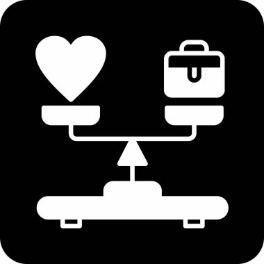 kalp simgesi, vektör illüstrasyonu