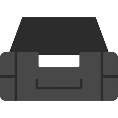 araba yıkama simgesi, basit vektör illüstrasyonu