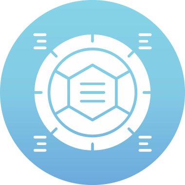 Bir b eksikliği simgesinin vektör çizimi