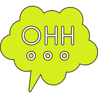 kabarcık komik metin konuşma balonu