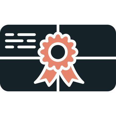 Rozet Simgesi Moda Biçiminde İzole Arkaplan