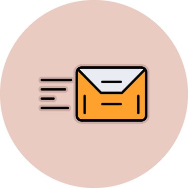 e- posta simgesi vektör illüstrasyonu