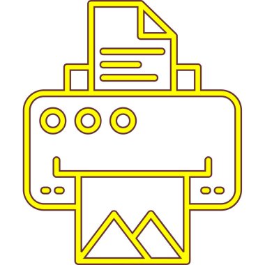 Çizgi film robotunun vektör çizimi