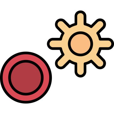 Ayarı simgesi. Vektör çizim