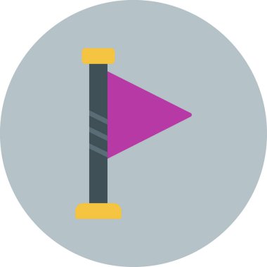 golf. Web simgesi basit illüstrasyon