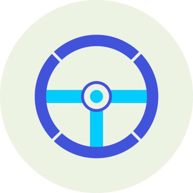 Bir arabanın vektör simgesi