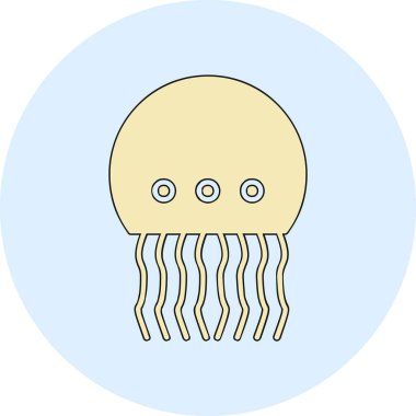 Denizanalarının vektör çizimi