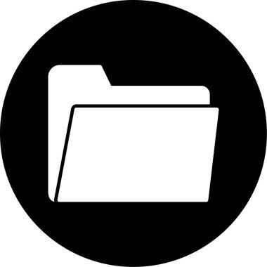 Dosya. Web simgesi basit illüstrasyon