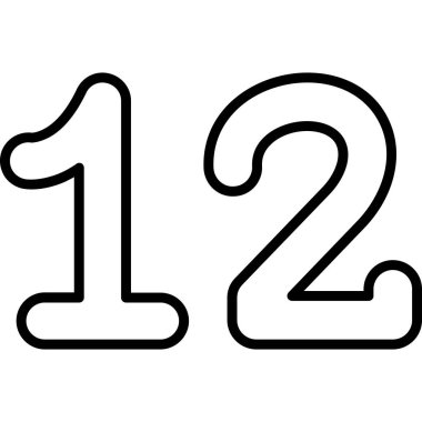 12 numaralı simge, özet biçimi