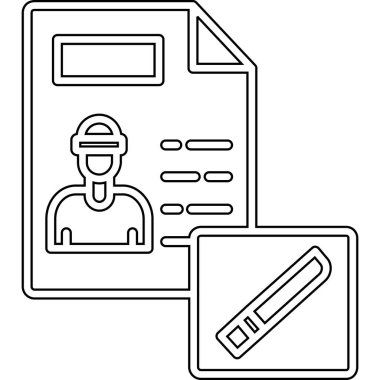 Akıllı telefonu ve panosu olan teslimatçı.