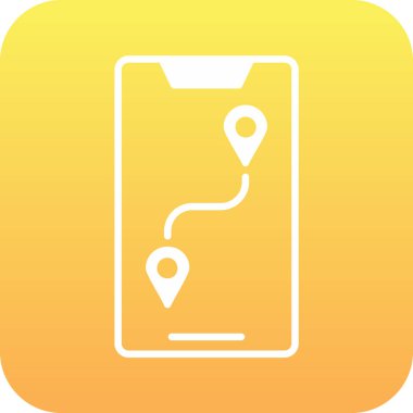 Harita işaretleyici simgesi. vektör illüstrasyonu