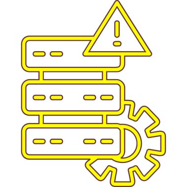 Çizgi film simgesinin vektör çizimi