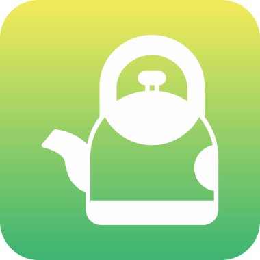 Kettle simge vektör illüstrasyonu