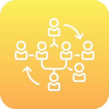 insanlar simge vektör illüstrasyonu