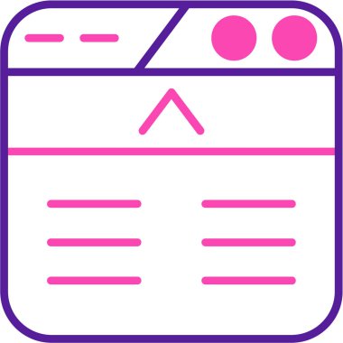 Takvim simgesi vektör illüstrasyonu