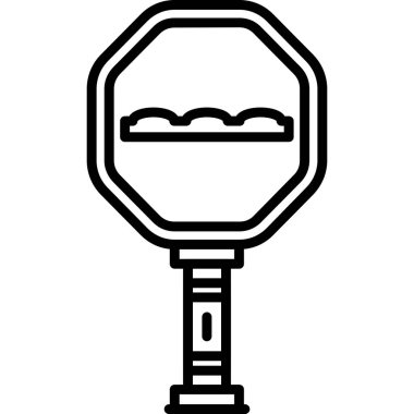 bbq bbq yemek simgesi, özet biçimi