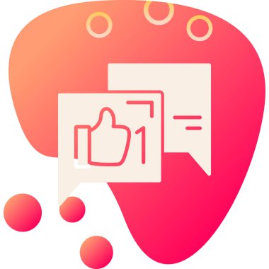 başparmak yukarı Web simgesi, vektör çizim