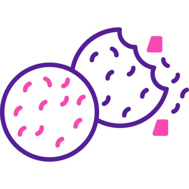 Meyve. Web simgesi basit illüstrasyon