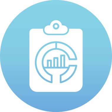 Çizelge. Web simgesi basit illüstrasyon