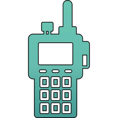 Telefon simgesi, vektör illüstrasyon tasarımı