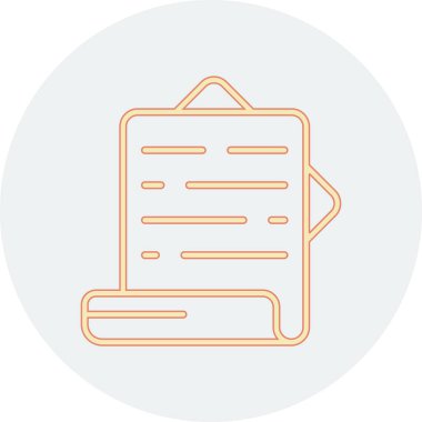 Modern simgenin vektör illüstrasyonu