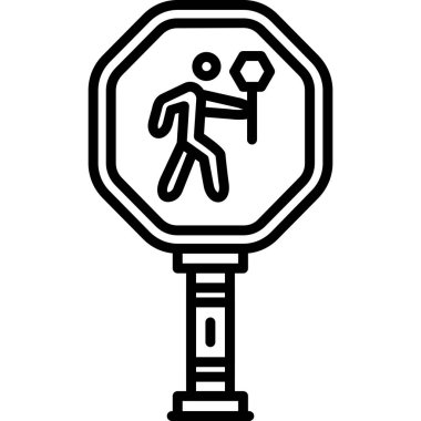 trafik sinyal simgesi, basit biçim