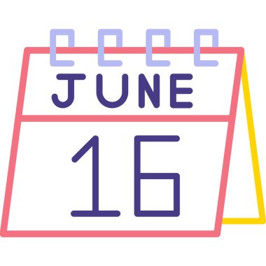 Haziran günüyle takvim