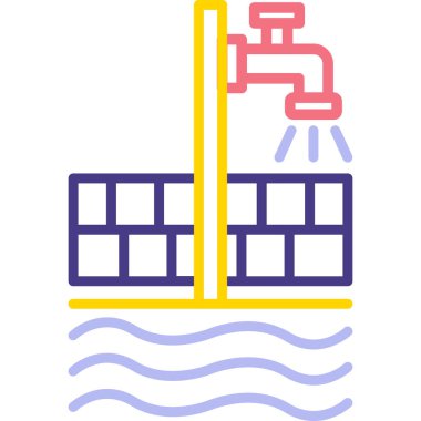 Ana hatlarda klima sistemi simgesi