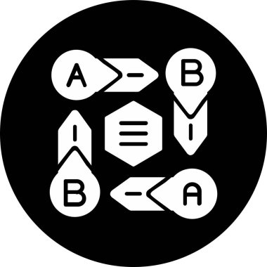 seo modern simgesinin vektör illüstrasyonu